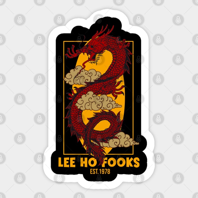 lee-ho-fooks-dragon Sticker by Multidimension art world